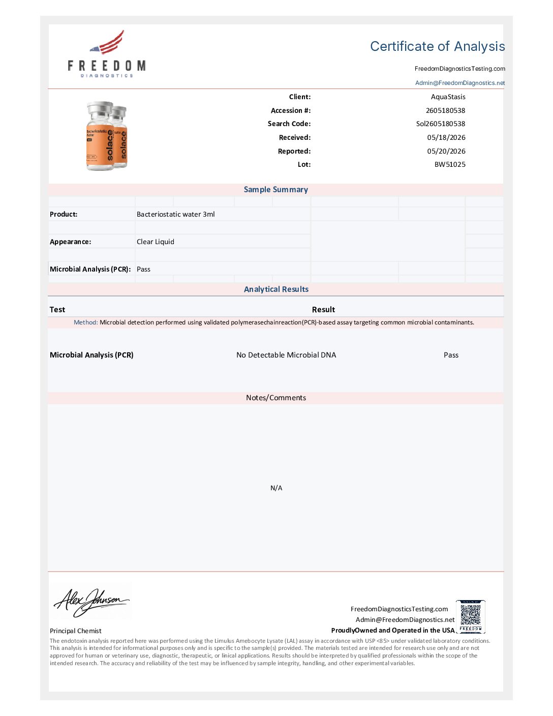 BACTERIOSTATIC-WATER_COA