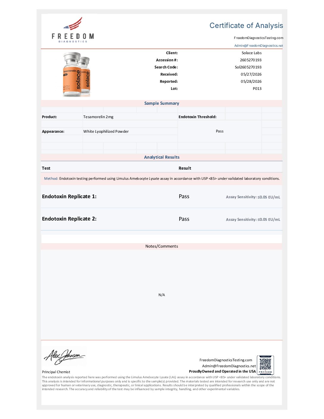 TESAMORELIN_ENDO